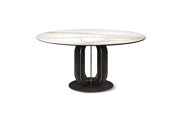 Стол обеденный Cattelan Italia Soho Keramik круглый 4 Стол обеденный Cattelan Italia Soho Keramik круглый (Италия) 4
