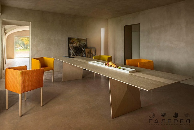 Стол обеденный Paola Lenti Kanji 3 Стол обеденный Paola Lenti Kanji (Италия) 3