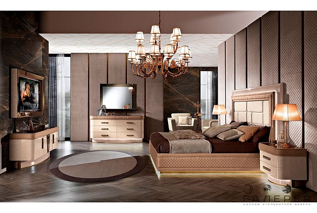 Спальня Mobilpiu Luxury Diamond 5 Спальня Mobilpiu Luxury Diamond (Италия) 5