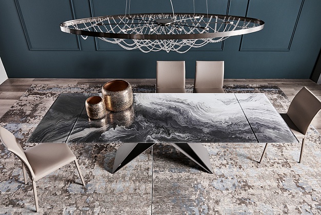Стол обеденный Cattelan Italia Premier Crystalart Drive 5 Стол обеденный Cattelan Italia Premier Crystalart Drive (Италия) 5