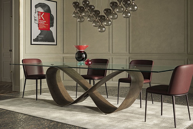 Стол обеденный Cattelan Italia Butterfly 3 Стол обеденный Cattelan Italia Butterfly (Италия) 3