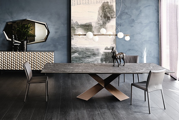Стол обеденный Cattelan Italia Tyron Keramik Drive 1 Стол обеденный Cattelan Italia Tyron Keramik Drive (Италия) 1