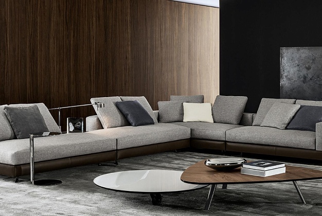 Мягкая мебель Minotti White Saddle-Hide 3 Мягкая мебель Minotti White Saddle-Hide (Италия) 3