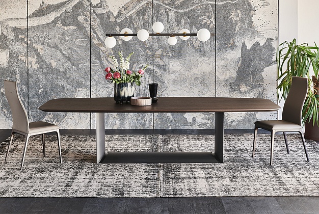 Стол обеденный Cattelan Italia Dragon Wood 2 Стол обеденный Cattelan Italia Dragon Wood (Италия) 2