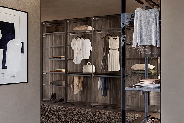 Гардеробная Olivieri Prestige 4 Гардеробная Olivieri Prestige (Италия) 4