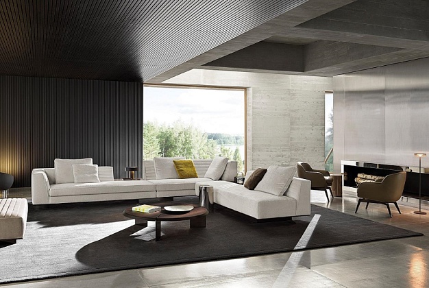 Мягкая мебель Minotti Roger 2 Мягкая мебель Minotti Roger (Италия) 2