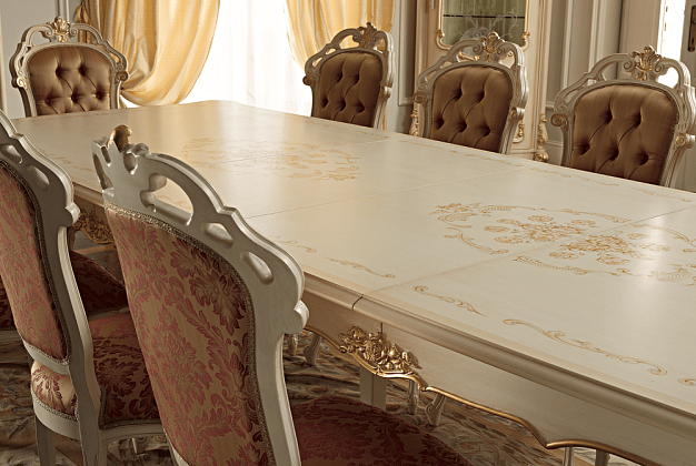 Стол обеденный A&M Ghezzani Royal 2 Стол обеденный A&M Ghezzani Royal (Италия) 2