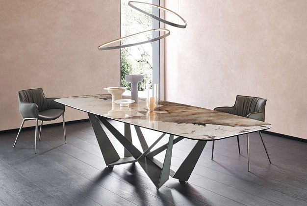 Стол обеденный Cattelan Italia Skorpio Keramik 10 Стол обеденный Cattelan Italia Skorpio Keramik (Италия) 10