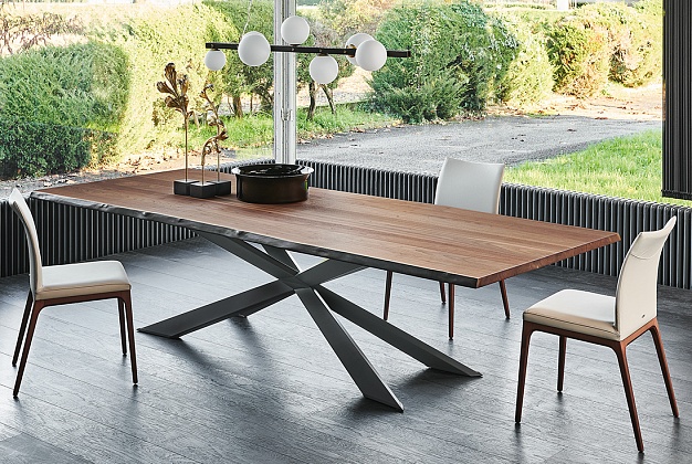Стол обеденный Cattelan Italia Spyder Wood 4 Стол обеденный Cattelan Italia Spyder Wood (Италия) 4