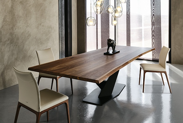 Стол обеденный Cattelan Italia Stratos Wood 8 Стол обеденный Cattelan Italia Stratos Wood (Италия) 8