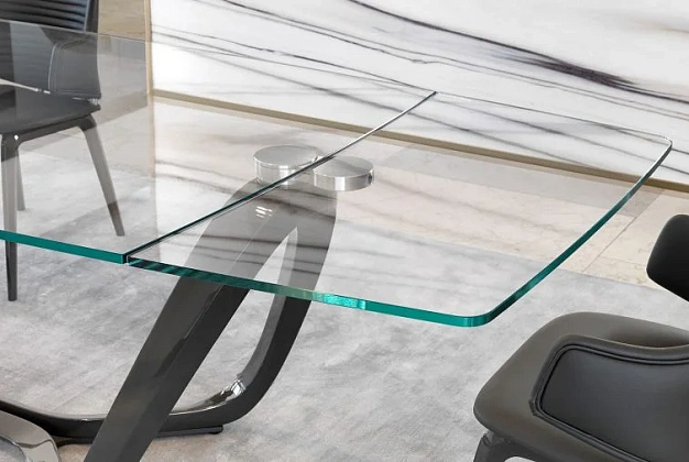 Стол обеденный Reflex&Angelo Quartz Segno 72 раздвижной 3 Стол обеденный Reflex&Angelo Quartz Segno 72 раздвижной (Италия) 3