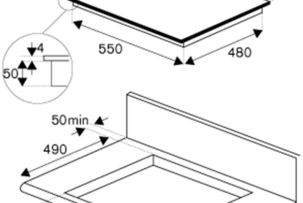 Индукционная варочная панель Bertazzoni P604IC2B2NEE 2 Индукционная варочная панель Bertazzoni P604IC2B2NEE () 2