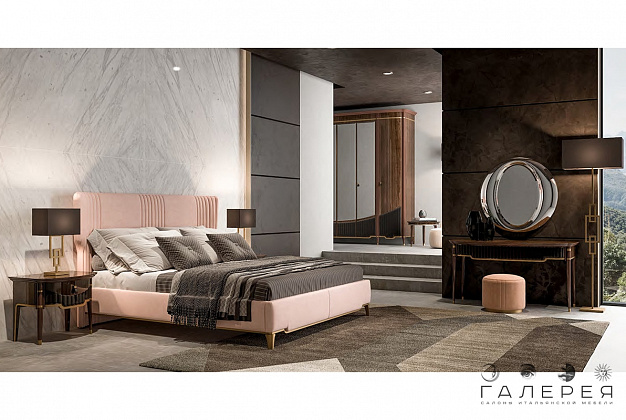 Кровать A&M Ghezzani Navigli beige 2 Кровать A&M Ghezzani Navigli beige (Италия) 2