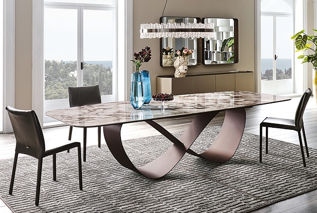 Стол обеденный Cattelan Italia Butterfly Keramik 2 Стол обеденный Cattelan Italia Butterfly Keramik (Италия) 2
