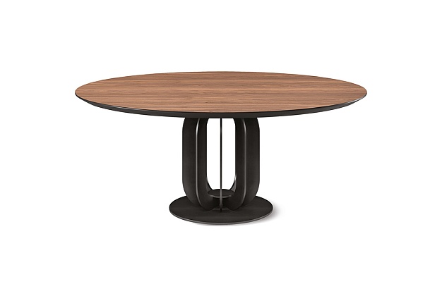 Стол обеденный Cattelan Italia Soho Wood круглый 2 Стол обеденный Cattelan Italia Soho Wood круглый (Италия) 2