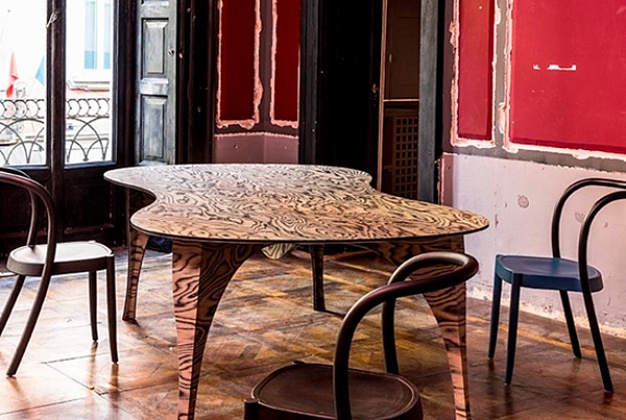 Стол обеденный Moroso No Waste 2 Стол обеденный Moroso No Waste (Италия) 2