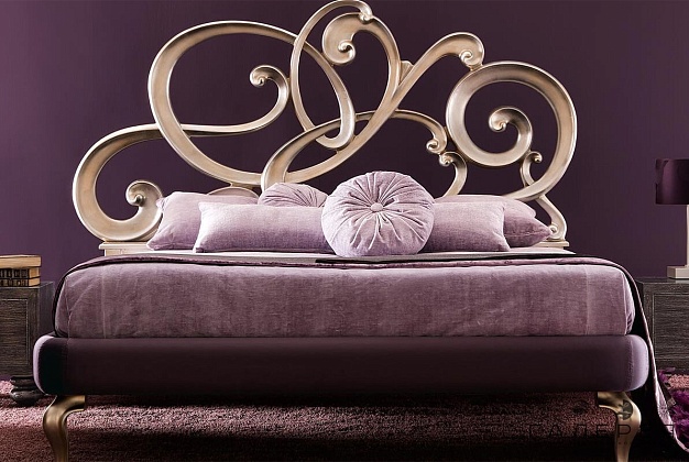 Кровать Corte Zari Viola 1 Кровать Corte Zari Viola (Италия) 1
