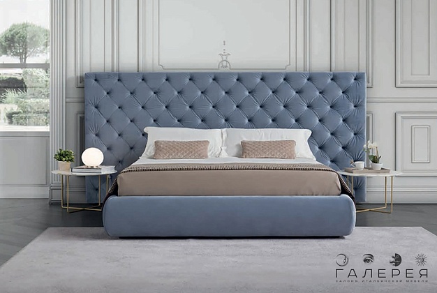 Кровать Conte Capitone royal 1 Кровать Conte Capitone royal (Италия) 1