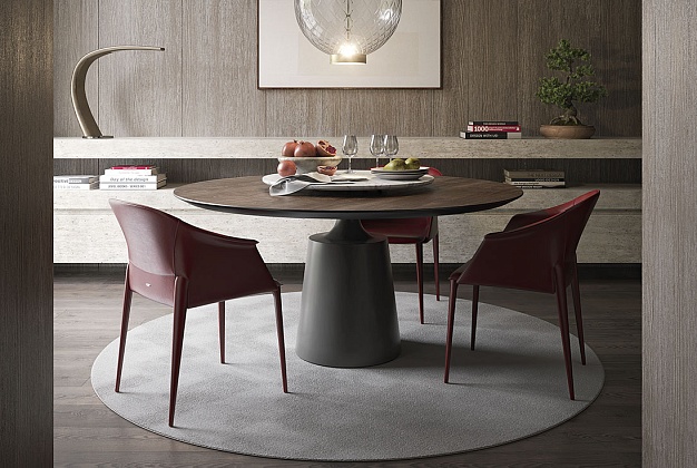 Стол обеденный Cattelan Italia Yoda Wood 2 Стол обеденный Cattelan Italia Yoda Wood (Италия) 2